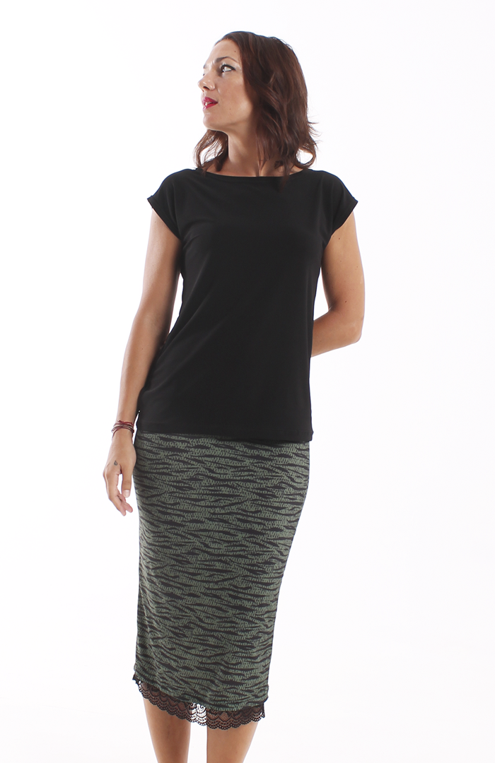 Falda MAYA print verde+negro 2 copia