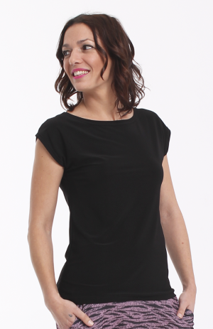 TOP OVALA<span> - </span>Negro