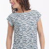Print blanco + azul