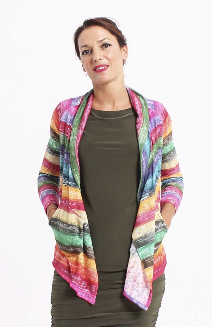 CHAQUETA KOKÚ rayas color 3