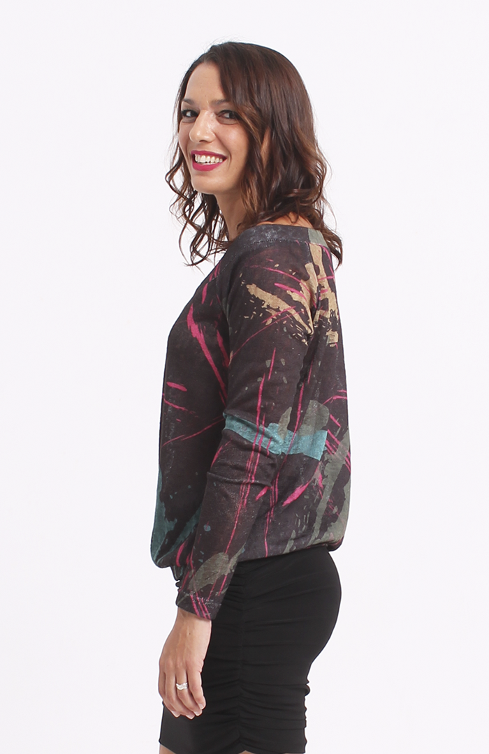 TOP VEKU trazos negro 2