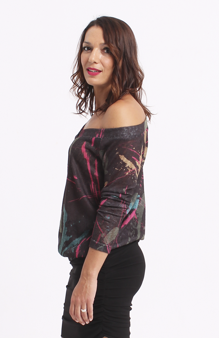 TOP VEKU trazos negro 5